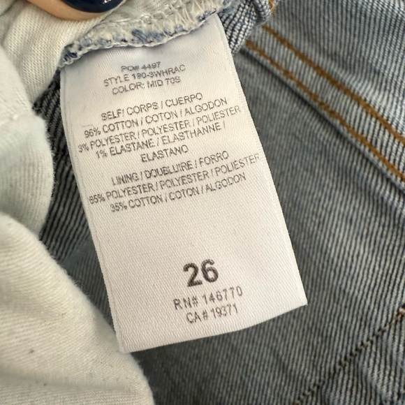 RE/DONE 90s high rise ankle crop size 26 - Picture 7 of 8